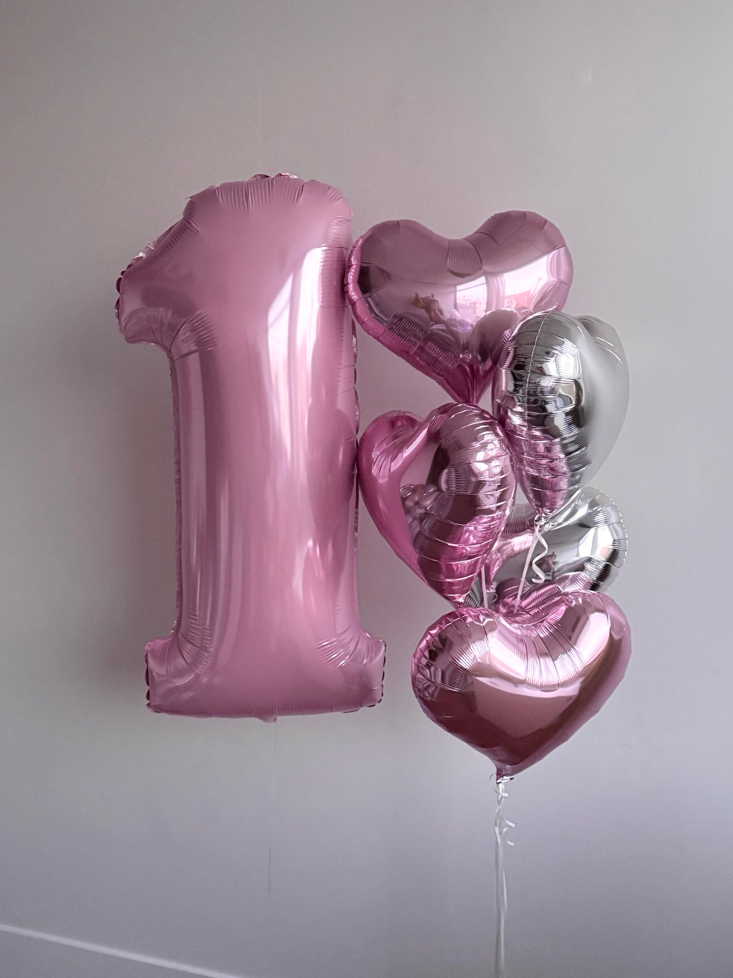 40” Pink Number Balloon