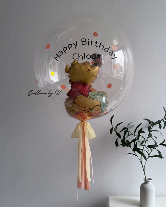 Pooh Bear in a Bubble