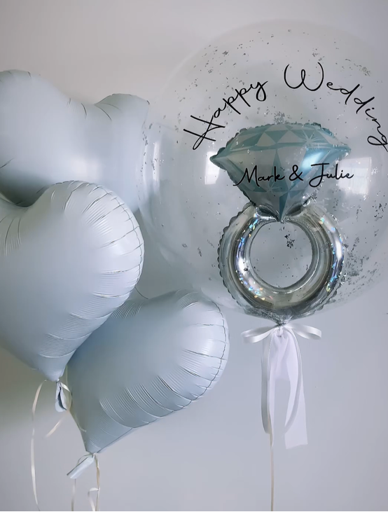 Silver Ring in a Bubble